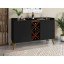 Buffet Aparador para Sala Cinamomo/Preto